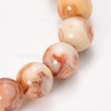 Natural Crazy Agate Beaded Stretch Bracelets(BJEW-Q692-06-8mm)-2