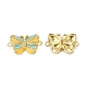 Brass Micro Pave Cubic Zirconia Connector Charms(KK-E068-VB407-3)-1
