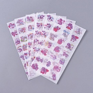 Planner Stickers, Decorative Sticker, for Scrapbooking, Calendars, DIY Crafts, Album, Horse Pattern, 16.1x8x0.01cm, 6sheets/set(DIY-L038-D02)