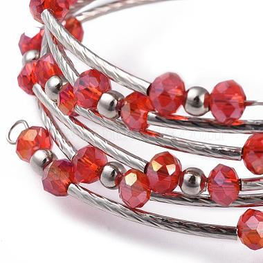 Five Loops Fashion Wrap Bracelets(BJEW-JB04595-05)-2