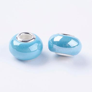 Perles européennes en porcelaine manuelles(OPDL-G001-5)-2