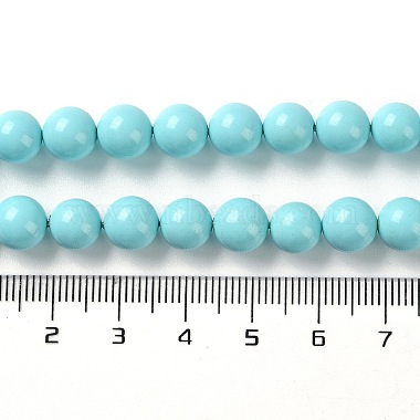 Shell Pearl Beads Strands(SP8MM245)-4