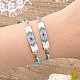 Armband aus geflochtenen Perlen aus Glassamen(BJEW-A121-52)-1
