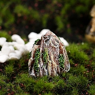 Resin Mountain Ornaments, Micro Landscape Home  Accessories, Pretending Prop Decorations, Rosy Brown, 26x26mm(PW-WG62845-02)