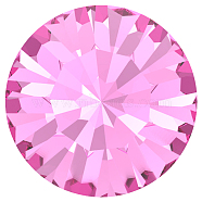 Preciosa&reg MAXIMA Crystal Round Stones, Czech Crystal, Dura Foiling, Round(431 11 615 Chaton), 70010 Rose, SS12/PP24(3~3.2mm)(Y-PRC-RBSS12-70010)