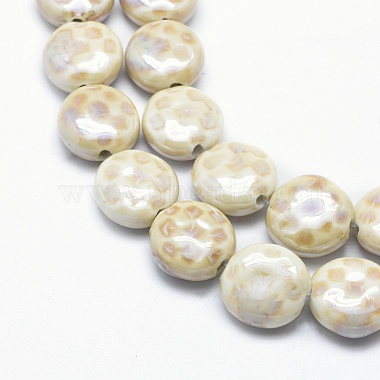 Handmade Eco-Friendly Porcelain Beads(PORC-P027-B01)-3