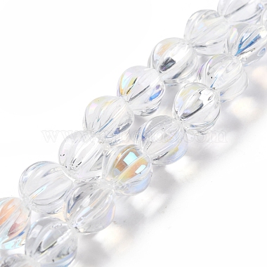 Clear AB Lantern Glass Beads