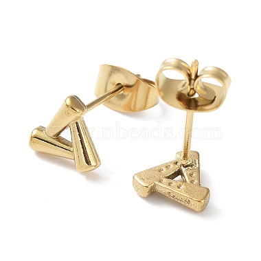 304 Stainless Steel Stud Earrings(EJEW-Q788-05G)-2