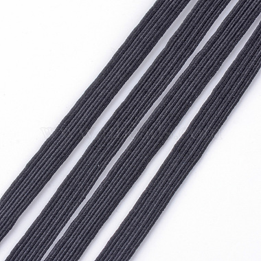 1/2 inch Flat Braided Elastic Rope Cord(EC-R030-12mm-02)-3