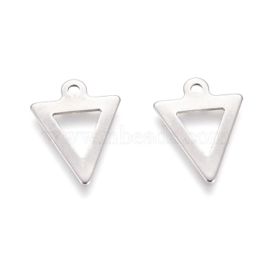 Stainless Steel Color Triangle 201 Stainless Steel Charms