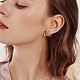 Crystal Rhinestone Claw Stud Earrings(JE919A)-5