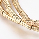 Electroplated Non-magnetic Synthetic Hematite Beads Strands(G-G826-09G-2mm)-3
