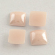 Pearlized Plated Opaque Glass Cabochons(PORC-S802-6mm-13)-1