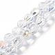 Transparent Glass Beads Strands(GLAA-F114-02B-10)-1