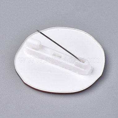 Acrylic Badges Brooch Pins(JEWB-E676-78)-3