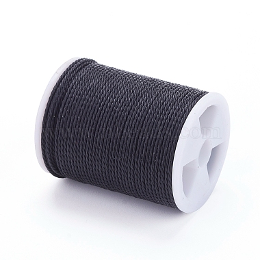Round Waxed Polyester Cord(YC-G006-01-1.0mm-01)-3