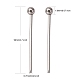 304 Stainless Steel Ball Head pins(STAS-N017-02-18mm)-2