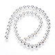 Chapelets de perles en hématite synthétique sans magnétique(G-Q466-12mm-02)-2