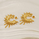 304 boucles d'oreilles en inox(WGA9730-01)-1