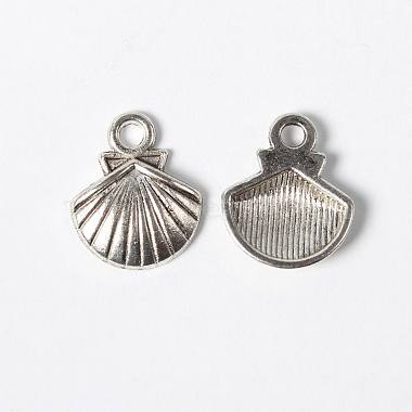 Antique Silver Shell Alloy Charms