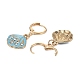 Alloy Ename Leverback Dangle Earrings(EJEW-B159-01G)-3