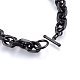304 Stainless Steel Cable Chain Necklaces(NJEW-H493-18B)-3
