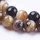Natural Striped Agate/Banded Agate Beads Strands(G-P364-04-8mm)-3