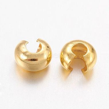 Brass Crimp Beads Covers(KK-H291-NFG-NF)-2