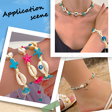 12 styles de perles turquoise synth&eacute;tiques(TURQ-SP0001-01B)-5