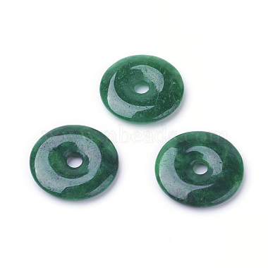 Natural Myanmar Jade/Burmese Jade Pendants(G-P334-06-18mm-A)-2