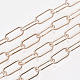 Unwelded Iron Paperclip Chains(CH-S125-09A-RG)-2