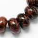 Natural Mahogany Obsidian Beads Strands(G-S105-6mm-11)-1