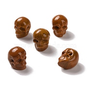 Natural Mookaite Beads, Halloween Skull, 11~11.5x8.5~9x11~11.5mm, Hole: 0.9~1mm(G-C038-01Q)