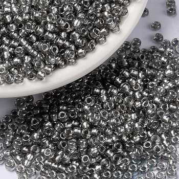 MIYUKI Round Rocailles Beads, Japanese Seed Beads, (RR2266) Fancy Lined Ice, 8/0, 3mm, Hole: 1mm, about 2111~2277pcs/50g