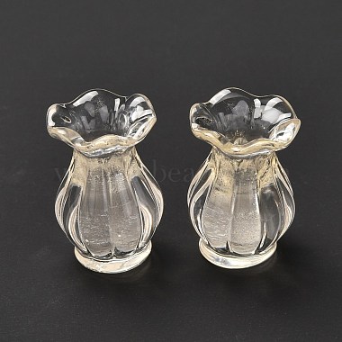 Clear Vase Resin Beads