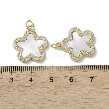 Pendentifs avec zircon cubiques à micro-pavés en laiton(KK-G485-26D-G)-3