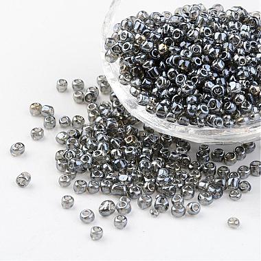 4mm Gray Glass Beads