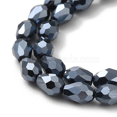 Electroplate Glass Beads Strands(X-EGLA-D017-7x5mm-2)-4