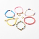 Handmade Polymer Clay Heishi Beads Stretch Bracelets(BJEW-JB0001-CPQ)-1