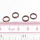 Red Copper Color Brass Jump Rings(X-JRC8MM-R)-3