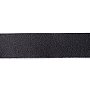 25mm Black Imitation Leather Thread & Cord(LC-WH0002-01F)
