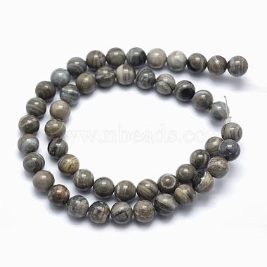 Natural Quartz Round Beads Strands(G-K103-8mm)-2