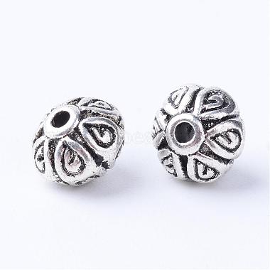 7mm Abacus Alloy Beads