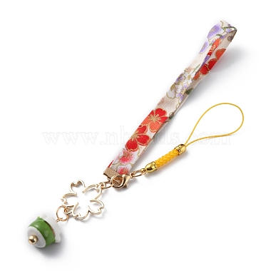 Brass Pendant Keychains(HJEW-WH0039-15B)-2