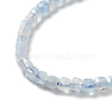 Natural Aquamarine Beads Strands(G-D467-A10)-3