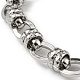 Non-Tarnish Handmade 201 Stainless Steel Link Bracelets(STAS-Z056-13P)-2