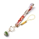 Brass Pendant Keychains(HJEW-WH0039-15B)-2