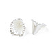 Bouchons de perle de fleur de perle d'imitation en plastique abs(KY-T023-037)-5