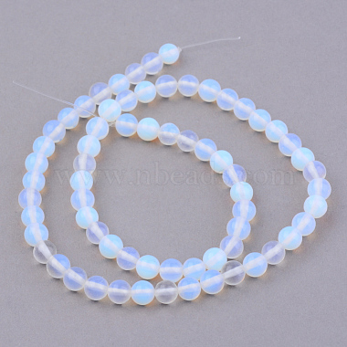 Chapelets de perles d'opalite(X-G-Q462-8mm-31)-2