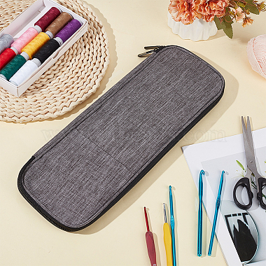 pochettes de rangement pour crochets en polyester avec fermeture &eacute;clair(AJEW-CY0002-96)-4
